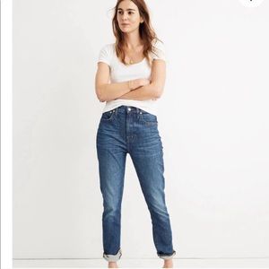 Madewell: High-Rise Slim Boy Jean (Eco-Edition)
